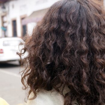 Girl with Curly Hair