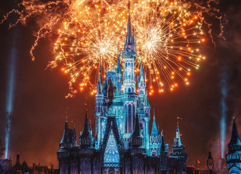 magic kingdom fireworks